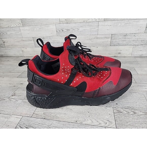 NIKE AIR HUARACHE Shoes Utility Red Size 11.5 Athletic Sneakers 806807 NO INSOLE - Picture 1 of 11